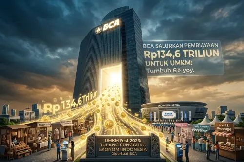 Kredit UMKM BCA Tembus Rp134,6 Triliun, Tumbuh 6 Persen di Semester I 2026