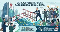 BEI Buka Opsi Hapus Batas Minimum Harga Saham Rp50