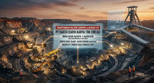 Banting Stir ke Bisnis Batu Bara, Saham MEJA Siap Gelar Rights Issue hingga Rp550!