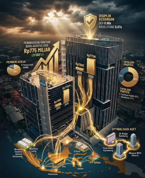 Kontrak Baru WEGE Melonjak 568%, Nilainya Tembus Rp775 Miliar!