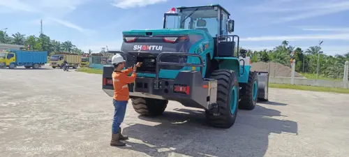 Perkuat Portofolio Alat Berat Listrik, KOBX Rilis Shantui Wheel Loader Electric LE60-X5