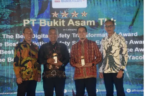 PTBA Borong 4 Penghargaan Di Ajang OSH Asia's Summit 2026