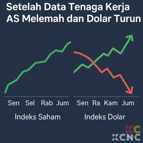 Saham Naik di Pekan Ini Setelah Data Tenaga Kerja AS Melemah dan Dolar Turun