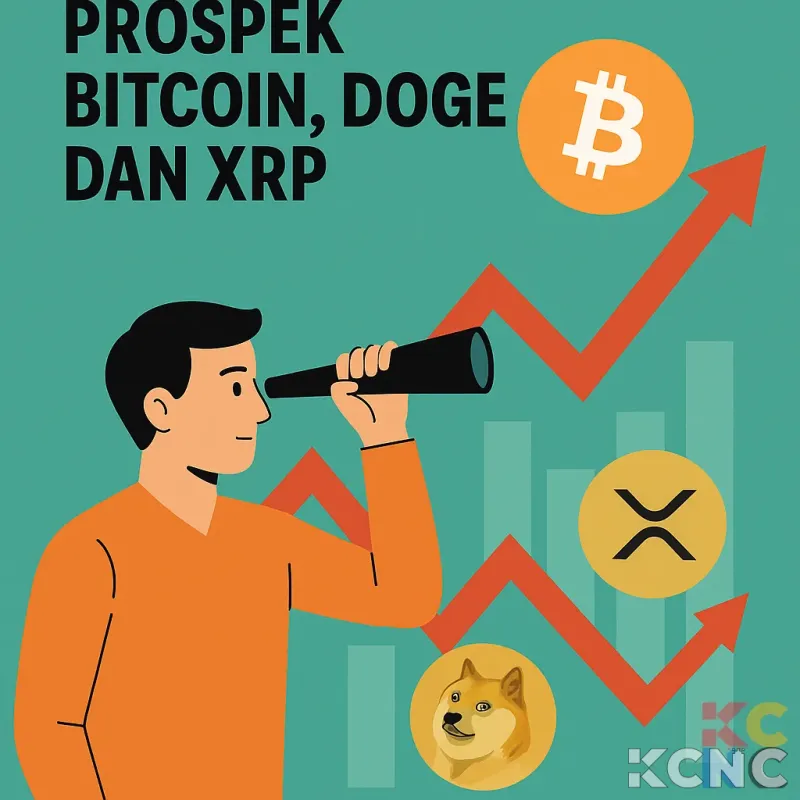 Membaca Arah Prospek Bitcoin, DOGE dan XRP