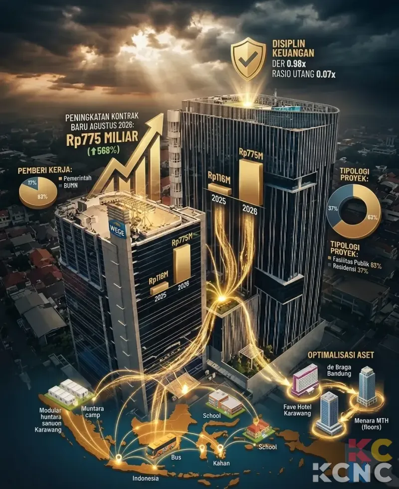 Kontrak Baru WEGE Melonjak 568%, Nilainya Tembus Rp775 Miliar!