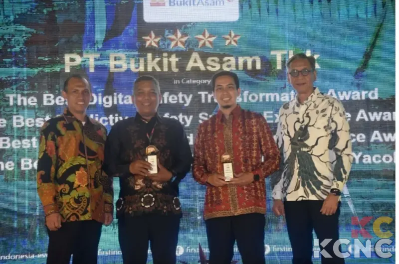 PTBA Borong 4 Penghargaan Di Ajang OSH Asia's Summit 2026