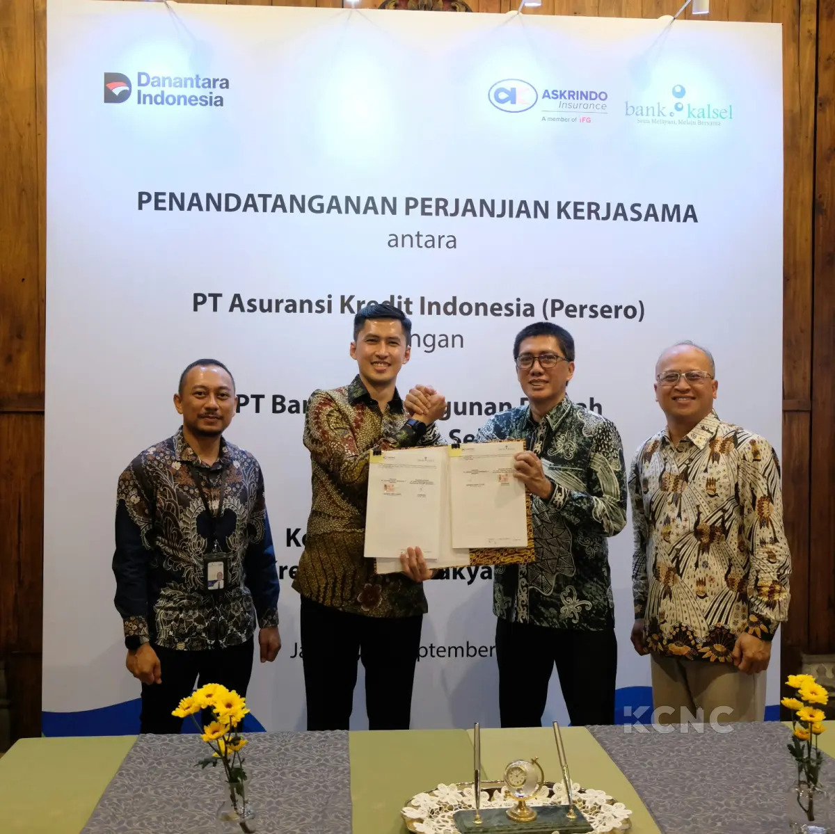 Askrindo-Bank Kalsel Jalin Sinergi Dorong Pertumbuhan UMKM dan Daerah