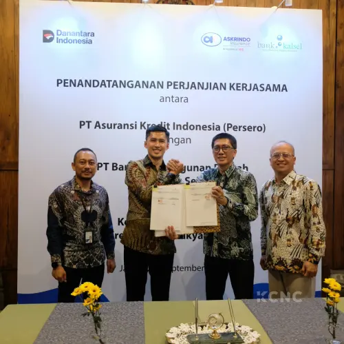 Askrindo-Bank Kalsel Jalin Sinergi Dorong Pertumbuhan UMKM dan Daerah