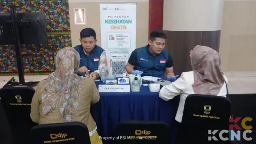 BSI Maslahat Perkuat Komitmen Layanan Sosial Lewat Pemeriksaan Kesehatan Gratis