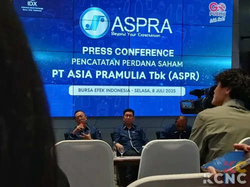 Asia Pramulia(ASPR) Resmi Melantai di Bursa Hari Ini