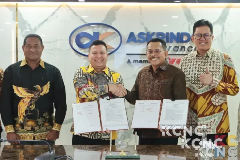Askrindo dan Bank Papua Teken Kerja Sama KUR, Dorong UMKM Papua Naik Kelas dan Inklusif