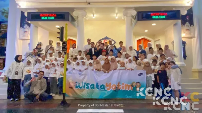 BSI Maslahat Ajak Anak Yatim Berwisata Edukatif ke Kidzania