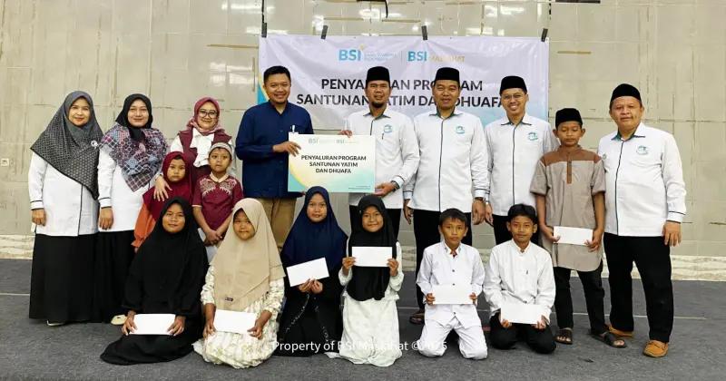 BSI Maslahat dan BSI Hadirkan Kebahagiaan bagi 200 Anak Yatim di Jakarta