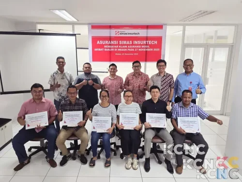 Tak Pakai Lama, Simas Insurtech Tuntaskan Klaim Banjir Medan Rp1,3 Miliar