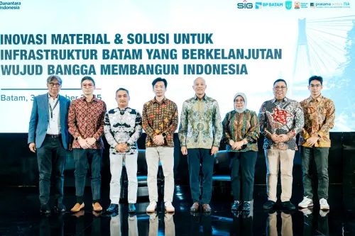 SIG dan BP Batam Dorong Inovasi Material untuk Wujudkan Infrastruktur Berkelanjutan