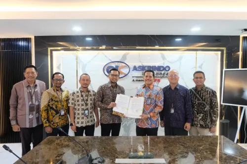Askrindo Perkuat Sinergi dengan Bank Kalsel, Tangkap Momentum Pertumbuhan Sektor Konstruksi Daerah