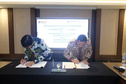 Perkuat Pembiayaan UMKM, Askrindo dan BPD Kalteng Teken Kerja Sama Asuransi