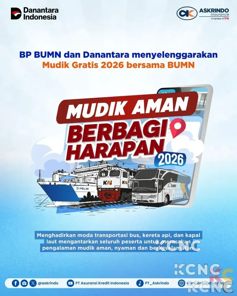 Askrindo Bersama IFG Sediakan Ribuan Tiket Mudik Gratis Lebaran 2026