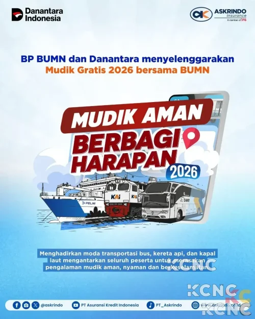 Askrindo Bersama IFG Sediakan Ribuan Tiket Mudik Gratis Lebaran 2026