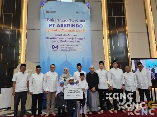 Gelar Safari Ramadan, Askrindo Tebar Kebahagiaan Bersama 550 Anak Yatim