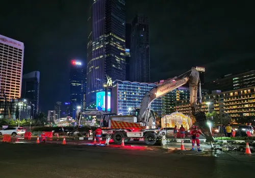 Beton Cepat Kering SIG Bantu Tekan Emisi dan Kemacetan